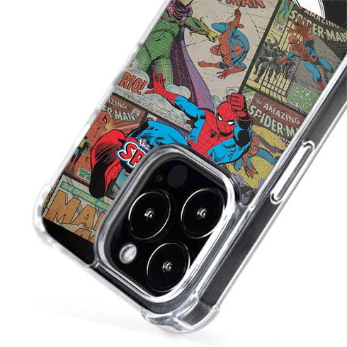 Marvel Classic Comics Amazing Spider-Man Collage iPhone 15 Pro MagSafe Case